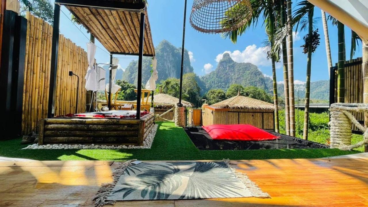 Hotel Bridge Hill Cafe Glamping Khao Sok National Park Exterior foto