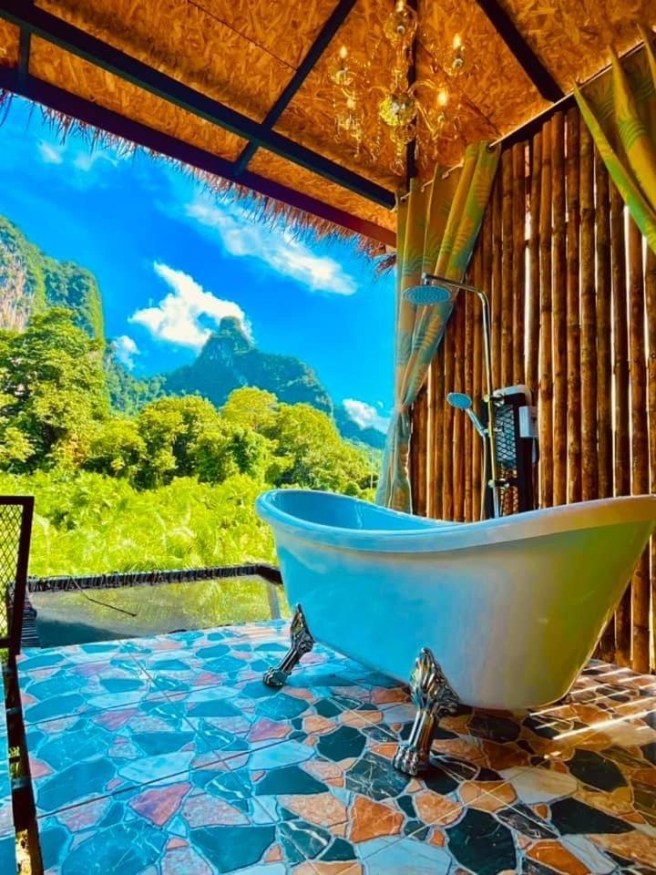 Hotel Bridge Hill Cafe Glamping Khao Sok National Park Exterior foto